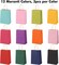 36pcs Paper Gift Bags with Handles, 12 Colors Party Favor Bags, 5.9"x3.1"x8.3" Small Goodie Bags Gift Bags for Birthday Party and Party Supplies